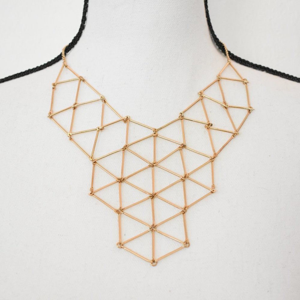 Geometric Gold Necklace